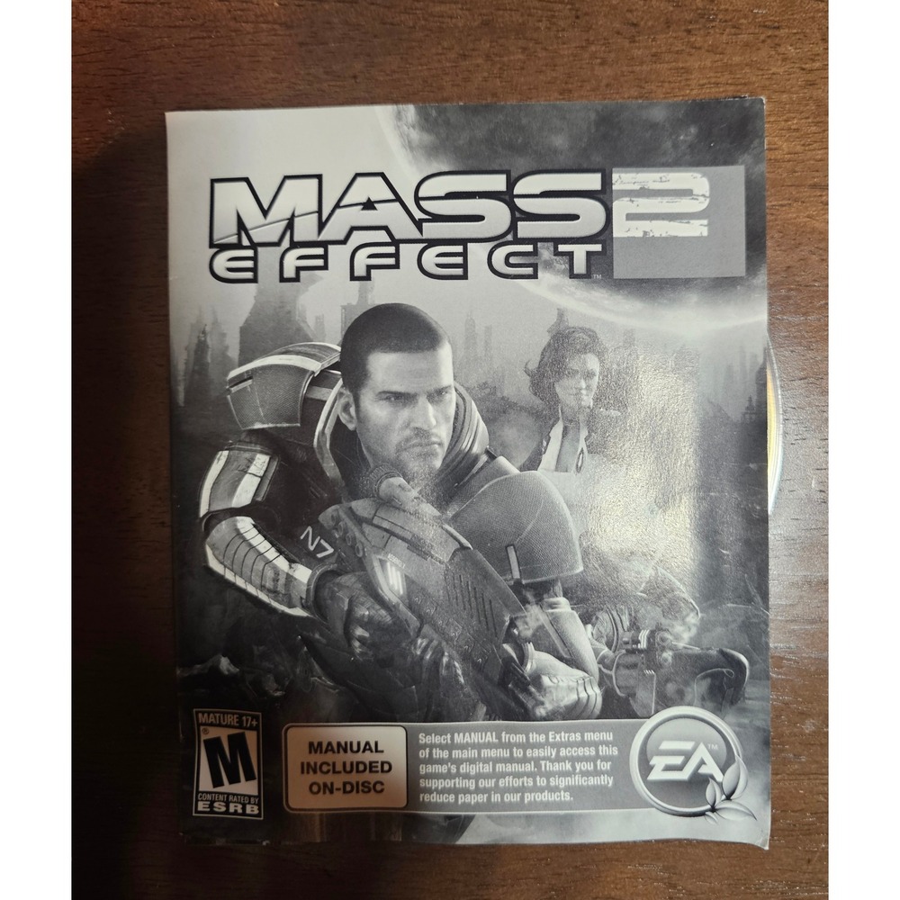 Mass Effect 2 PS3 Playstation 3 EA Bioware Shooter RPG